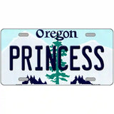 Princess Oregon Metal Novelty License Plate 24" x 12" (LLP)