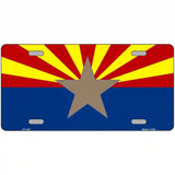 Arizona Big Star State Flag Novelty Metal License Plate 24" x 12" (LLP)