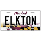 Elkton Maryland Metal Novelty License Plate 24" x 12" (LLP)