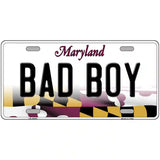 Bad Boy Maryland Metal Novelty License Plate 24" x 12" (LLP)