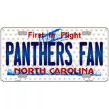 Panthers Fan North Carolina Novelty Metal License Plate 24" x 12" (LLP)