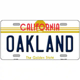 Oakland California Novelty License Plate 24" x 12" (LLP)