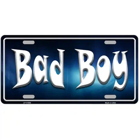 Bad Boy Novelty License Plate 24" x 12" Large (LLP)