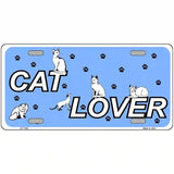 Cat Lover Novelty Metal License Plate 24" x 12" (LLP)