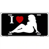 Full Figured Women Novelty Metal License Plate 24" x 12" (LLP)