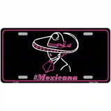 Hashtag Mexicana Novelty License Plate 24" x 12" (LLP)