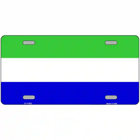 Galapagos Island Flag Metal Novelty License Plate 24" x 12" (LLP)