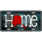 Alaska Home State Outline Novelty License Plate 24" x 12" (LLP)