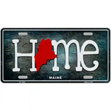 Maine Home State Outline Novelty License Plate 24" x 12" (LLP)