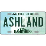 Ashland New Hampshire Novelty Metal License Plate 24" x 12" (LLP)