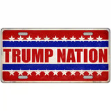 Trump Nation Novelty Metal License Plate 24" x 12" (LLP)