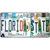 Florida State Strip Art Novelty Metal License Plate Tag 24" x 12" Large (LLP)