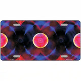 Red Purple Nova Metal Novelty License Plate 24" x 12" (LLP)