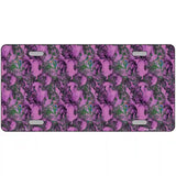 Purple Vortex Metal Novelty License Plate 24" x 12" (LLP)