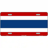 Thailand Flag Metal Novelty License Plate 24" x 12" (LLP)