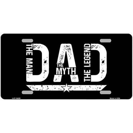 DAD Novelty Metal License Plate LP-14499