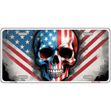 American Skull Novelty Metal License Plate LP-14509
