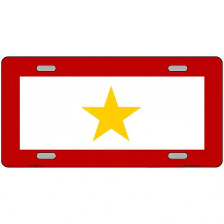 Gold Star Mother One Metal Novelty License Plate 24" x 12" (LLP)