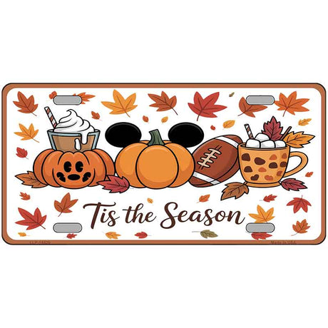 Tis the Season Novelty Metal License Plate LP-14529