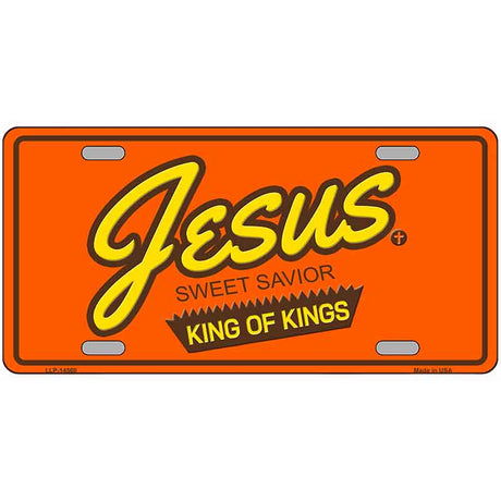 Jesus Sweet Savior Novelty Metal License Plate LP-14560