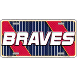 BRAVES Graphic Novelty Metal License Plate LP-14566