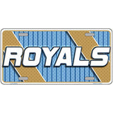 ROYALS Graphic Novelty Metal License Plate LP-14576