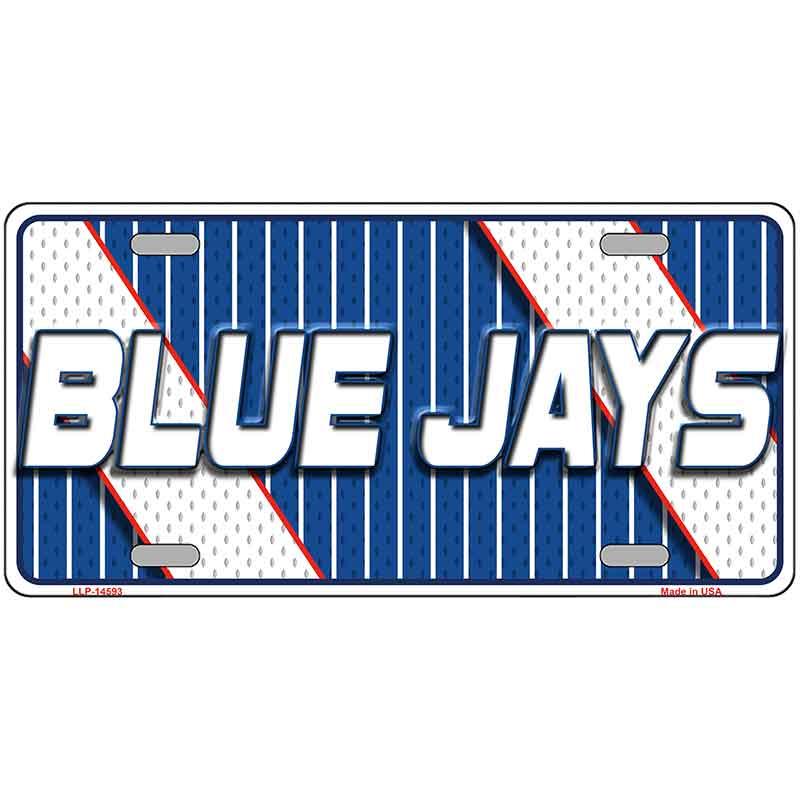 BLUE JAYS Graphic Novelty Metal License Plate LP-14593 24" x 12" Large (LLP)