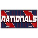 NATIONALS Graphic Novelty Metal License Plate LP-14594 24" x 12" Large (LLP)
