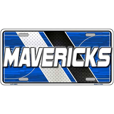 MAVERICKS Graphic Novelty Metal License Plate LP-14601 24" x 12" Large (LLP)