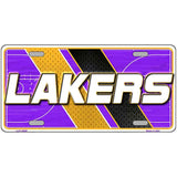 LAKERS Graphic Novelty Metal License Plate LP-14608 24" x 12" Large (LLP)