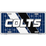 COLTS Graphic Novelty Metal License Plate LP-14638 24" x 12" Large (LLP)