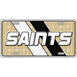 SAINTS Graphic Novelty Metal License Plate LP-14647