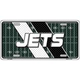 JETS Graphic Novelty Metal License Plate LP-14649