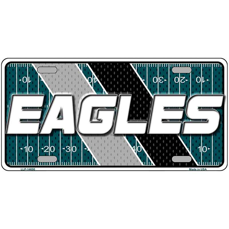 EAGLES Graphic Novelty Metal License Plate LP-14650