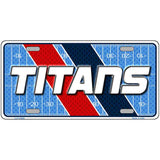 TITANS Graphic Novelty Metal License Plate LP-14655