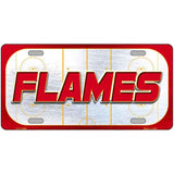 FLAMES Graphic Novelty Metal License Plate LP-14660 24" x 12" Large (LLP)