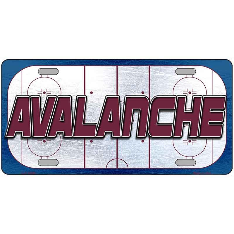 AVALANCHE Graphic Novelty Metal License Plate LP-14663 24" x 12" Large (LLP)