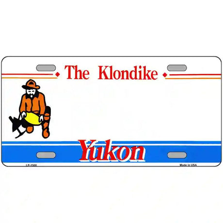 Yukon Novelty Metal License Plate 24" x 12" (LLP)