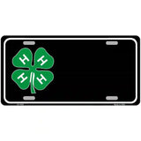 4-H Offset Metal Novelty License Plate 24" x 12" (LLP)