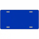 Royal Blue Solid Metal Novelty License Plate 24" x 12" (LLP)