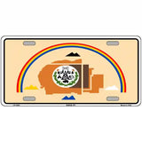 Navajo Flag Metal Novelty License Plate 24" x 12" (LLP)
