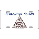 Apalachee Nation Flag Metal Novelty License Plate 24" x 12" (LLP)