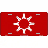 Oglala Sioux Tribe Flag Metal Novelty License Plate 24" x 12" (LLP)