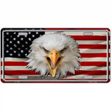USA Eagle Metal Novelty License Plate 24" x 12" (LLP)