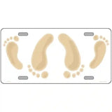Happy Feet Metal Novelty License Plate 24" x 12" (LLP)