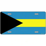 Bahamas Flag Metal Novelty License Plate 24" x 12" (LLP)