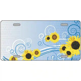 Sunflowers Metal Novelty License Plate 24" x 12" (LLP)