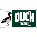 Duck Assassin Metal Novelty License Plate 24" x 12" (LLP)