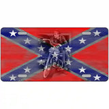 Rebel With A Cause Metal Novelty License Plate 24" x 12" (LLP)