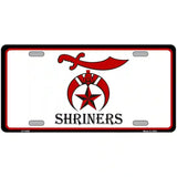 Shriners Logo Metal Novelty License Plate 24" x 12" (LLP)